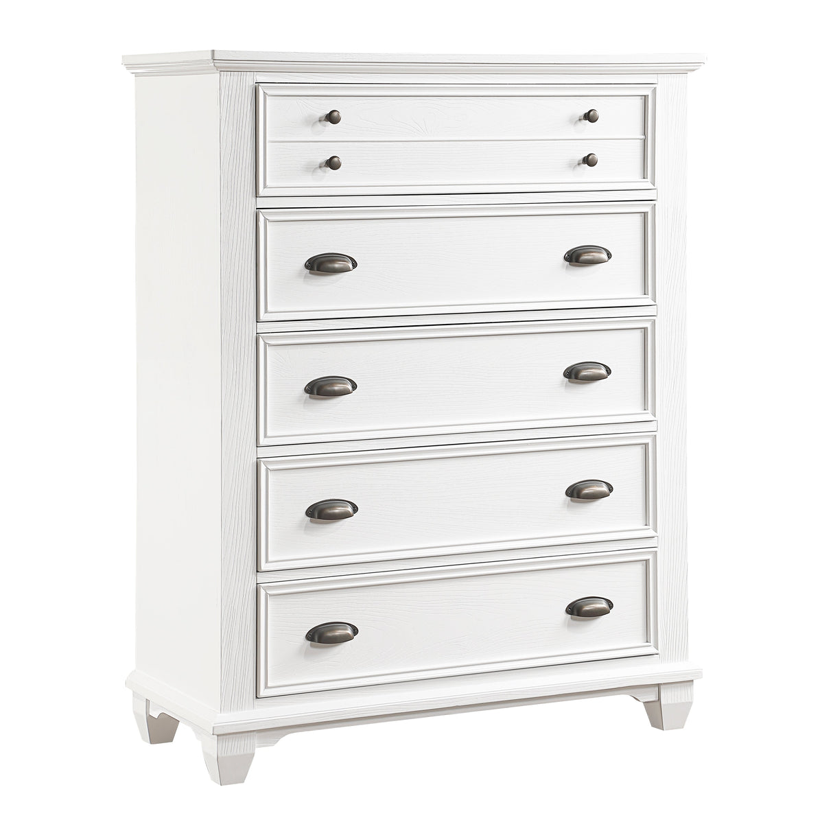 Mackinac White Panel Bedroom Set by Homelegance at Eve Furniture
