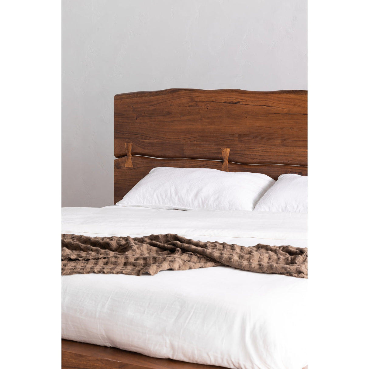 Madagascar Brown Queen Platform Bed by Moe's Home at Eve Furniture