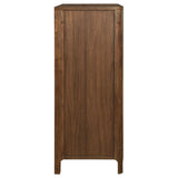 Maderia 5-drawer Chest of Drawers Walnut by Coaster at Eve Furniture