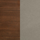 Maderia Walnut 57-inch Upholstered Queen Panel Bed by Coaster at Eve Furniture