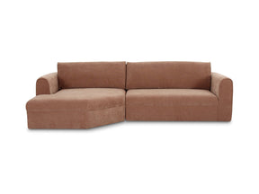 Madrid Pink Left Sectional by Moe's Home at Eve Furniture