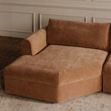 Madrid Pink Left Sectional by Moe's Home at Eve Furniture