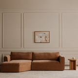 Madrid Pink Left Sectional by Moe's Home at Eve Furniture