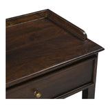 Maeve Dark Brown Nightstand by Moe's Home at Eve Furniture
