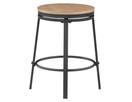 Magnolia 24″ Backless Counter Stool, Swivel, Set of 2 by Steve Silver at Eve Furniture