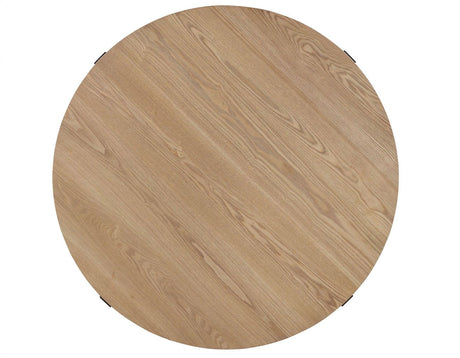 Magnolia 42-inch Round Counter Table, Black and Sand by Steve Silver at Eve Furniture