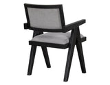Magnolia Arm Chair, Black by Steve Silver at Eve Furniture