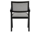 Magnolia Arm Chair, Black by Steve Silver at Eve Furniture