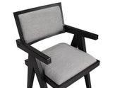 Magnolia Arm Chair, Black by Steve Silver at Eve Furniture