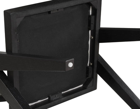 Magnolia Arm Chair, Black by Steve Silver at Eve Furniture