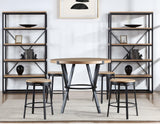 Magnolia Black Bookcase by Steve Silver at Eve Furniture