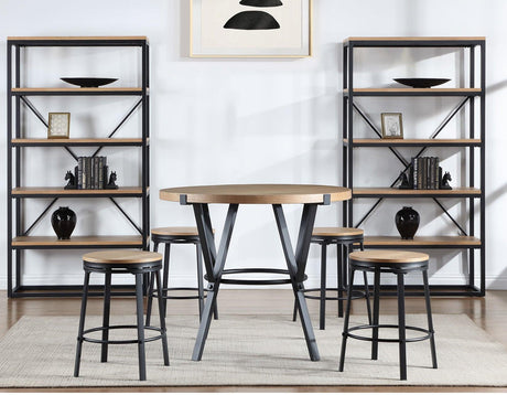 Magnolia Black Bookcase by Steve Silver at Eve Furniture