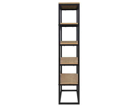 Magnolia Black Bookcase by Steve Silver at Eve Furniture