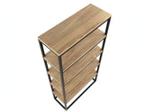 Magnolia Black Bookcase by Steve Silver at Eve Furniture