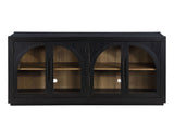 Magnolia Cathedral Doored Server, Black by Steve Silver at Eve Furniture