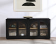 Magnolia Cathedral Doored Server, Black by Steve Silver at Eve Furniture