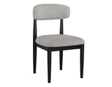 Magnolia Upholstered Side Chair, Black by Steve Silver at Eve Furniture
