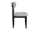 Magnolia Upholstered Side Chair, Black by Steve Silver at Eve Furniture