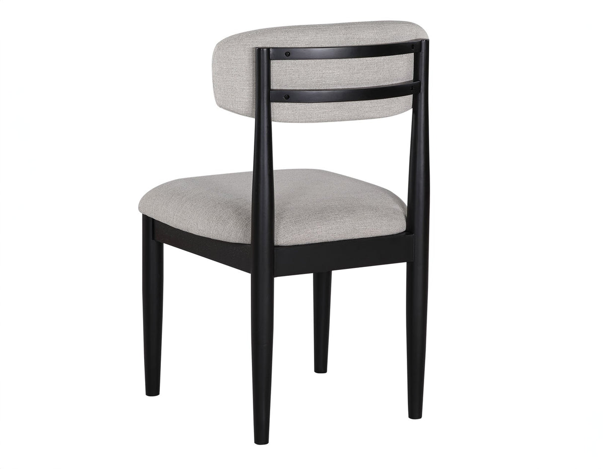 Magnolia Upholstered Side Chair, Black by Steve Silver at Eve Furniture