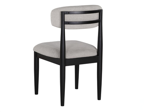 Magnolia Upholstered Side Chair, Black by Steve Silver at Eve Furniture