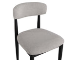 Magnolia Upholstered Side Chair, Black by Steve Silver at Eve Furniture