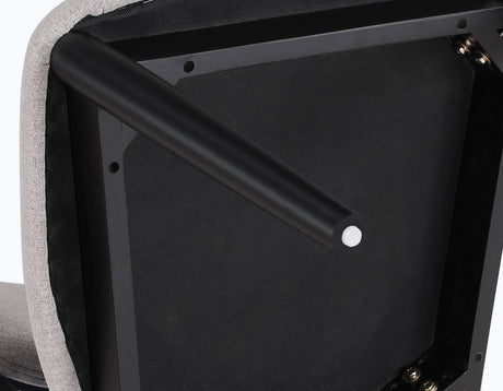 Magnolia Upholstered Side Chair, Black by Steve Silver at Eve Furniture