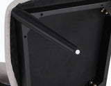 Magnolia Upholstered Side Chair, Black by Steve Silver at Eve Furniture