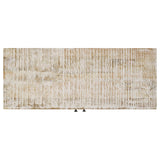 Maille White Washed 2-Door Accent Cabinet by Coaster at Eve Furniture