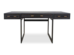 Mako Black Desk by Moe's Home at Eve Furniture