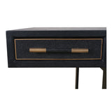 Mako Black Desk by Moe's Home at Eve Furniture