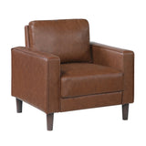 Malcolm Chocolate Chair by Homelegance at Eve Furniture