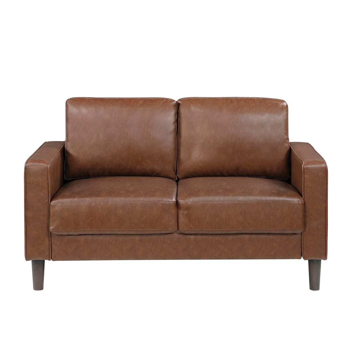Malcolm Chocolate Loveseat by Homelegance at Eve Furniture