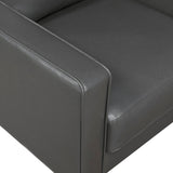 Malcolm Dark Gray Chair by Homelegance at Eve Furniture