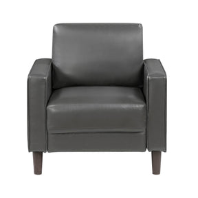 Malcolm Dark Gray Chair by Homelegance at Eve Furniture