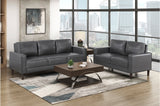 Malcolm Dark Gray Sofa by Homelegance at Eve Furniture