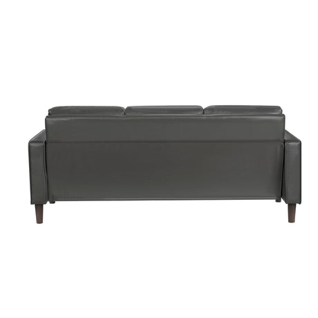Malcolm Dark Gray Sofa by Homelegance at Eve Furniture