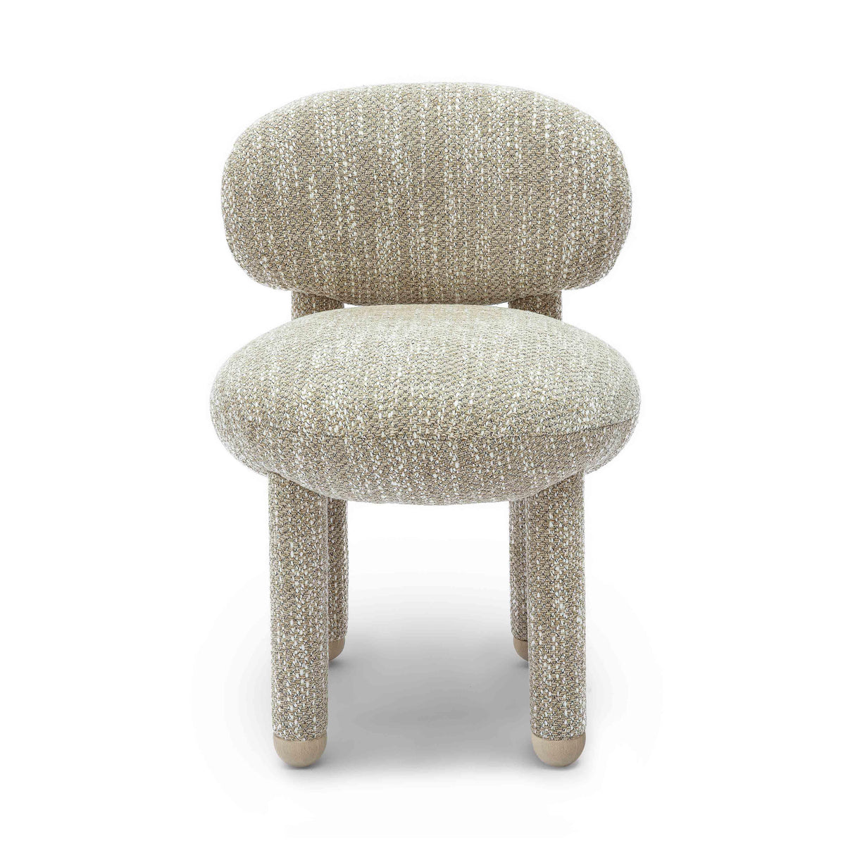 Manu Nubby Performance Fabric Side Chair by TOV Furniture at Eve Furniture