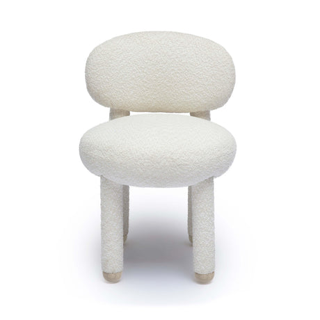 Manu Nubby Performance Fabric Side Chair by TOV Furniture at Eve Furniture