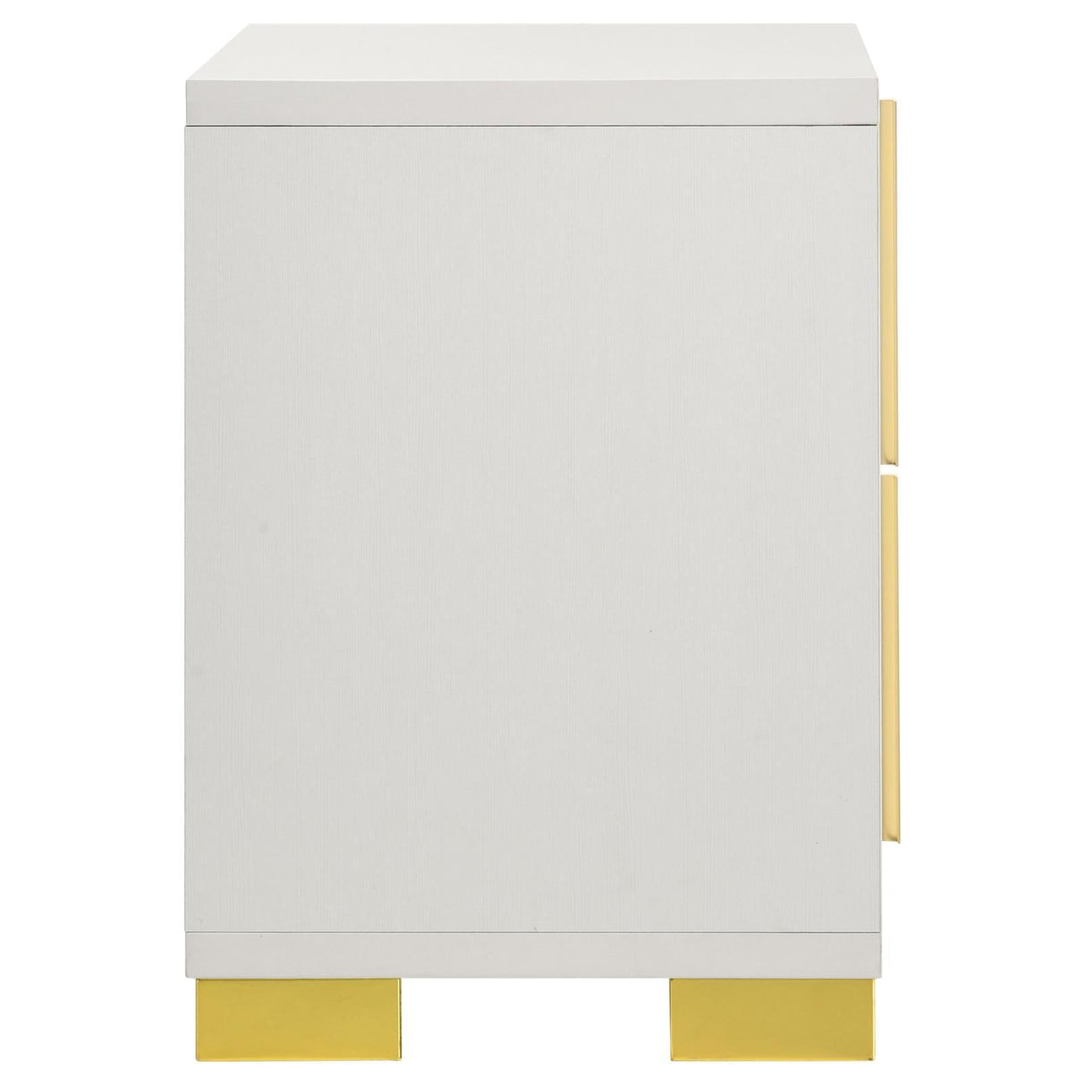 Marceline White 2-drawer Nightstand by Coaster at Eve Furniture