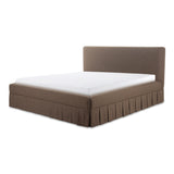 Maren Brown King Bed by Moe's Home at Eve Furniture