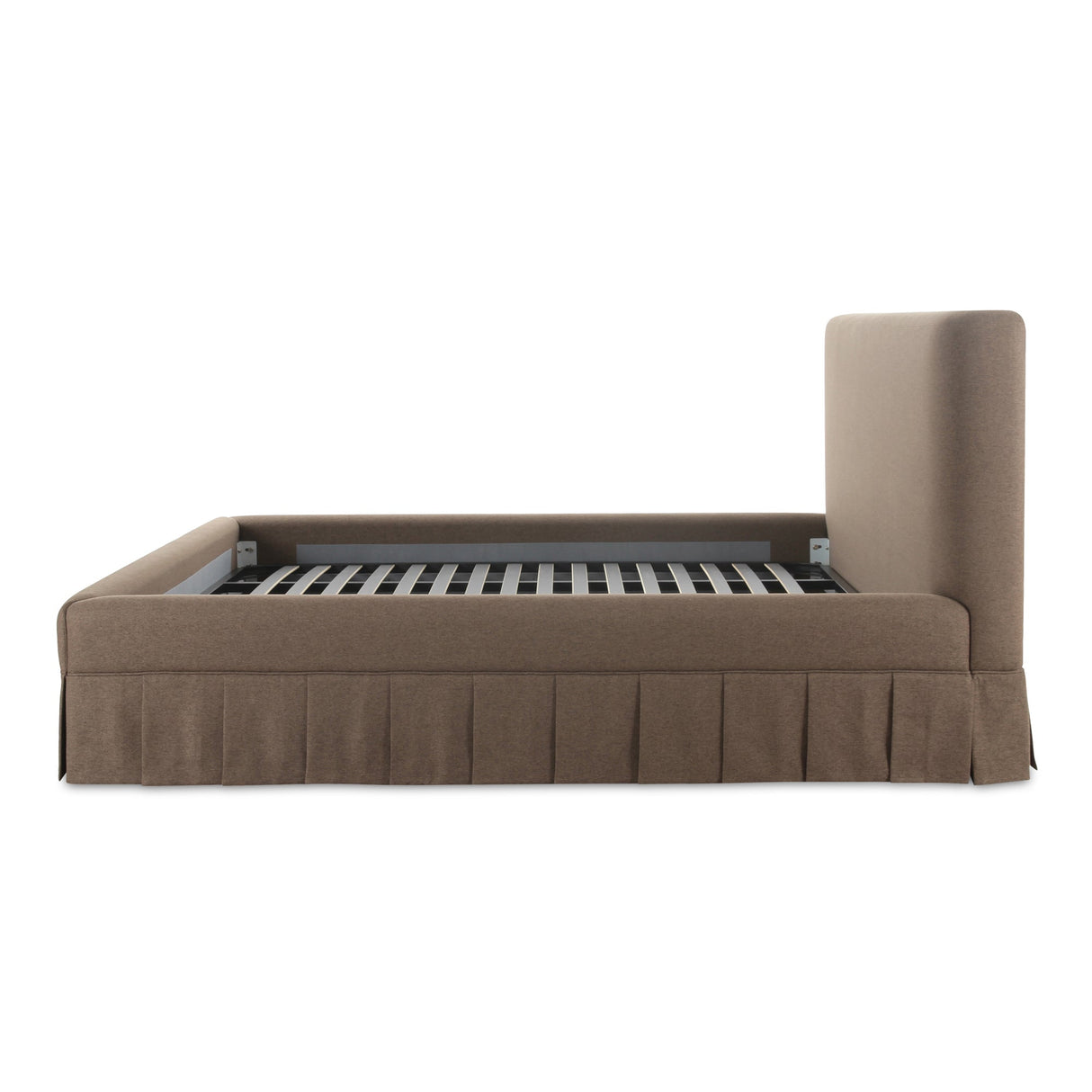 Maren Brown King Bed by Moe's Home at Eve Furniture