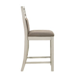 Maribelle Gray Counter Height Chair, Set of 2 by Homelegance at Eve Furniture
