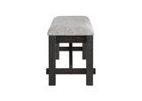 Maribelle Wheat Charcoal Bench by Crown Mark at Eve Furniture