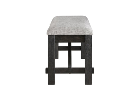 Maribelle Wheat Charcoal Extendable Dining Set by Crown Mark at Eve Furniture