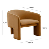 Marla Velvet Accent Chair by TOV Furniture at Eve Furniture