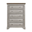 Marquette Gray/Brown Chest by Homelegance at Eve Furniture