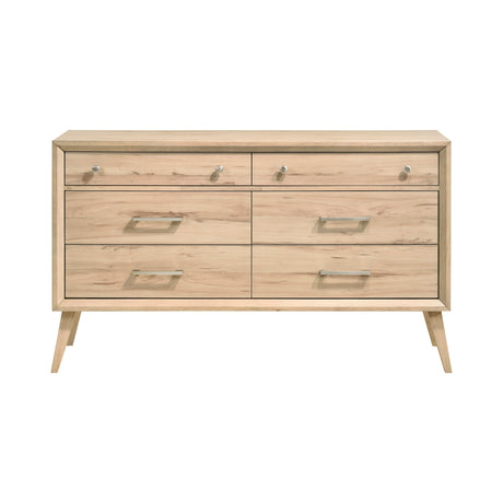 Marrin Natural Oak Dresser by Homelegance at Eve Furniture