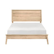 Marrin Natural Oak King Panel Bed by Homelegance at Eve Furniture
