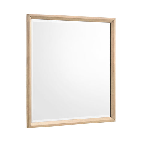 Marrin Natural Oak Mirror (Mirror Only) by Homelegance at Eve Furniture