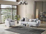 Marsilya Grey 4-pieces Livingroom Set